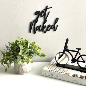 Get Naked Sign